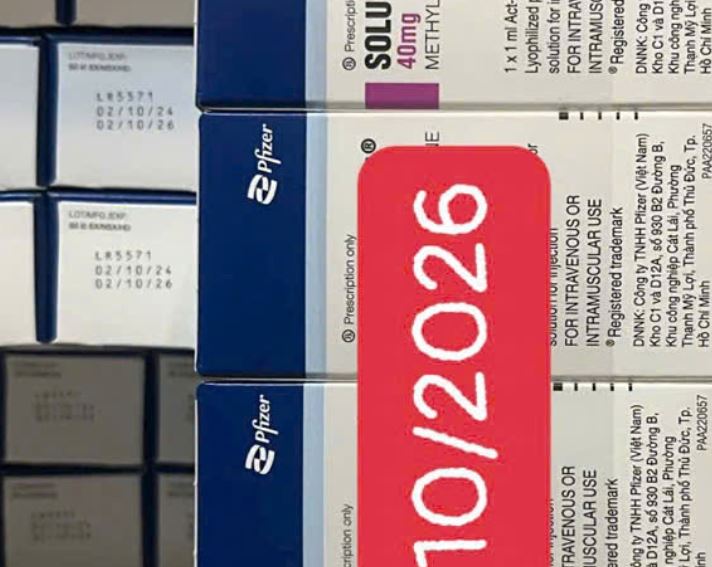 Bột pha tiêm Solu-Medrol 40mg Pfizer – Điều trị rối loạn thấp khớp, lupus ban đỏ hệ thống hiệu quả