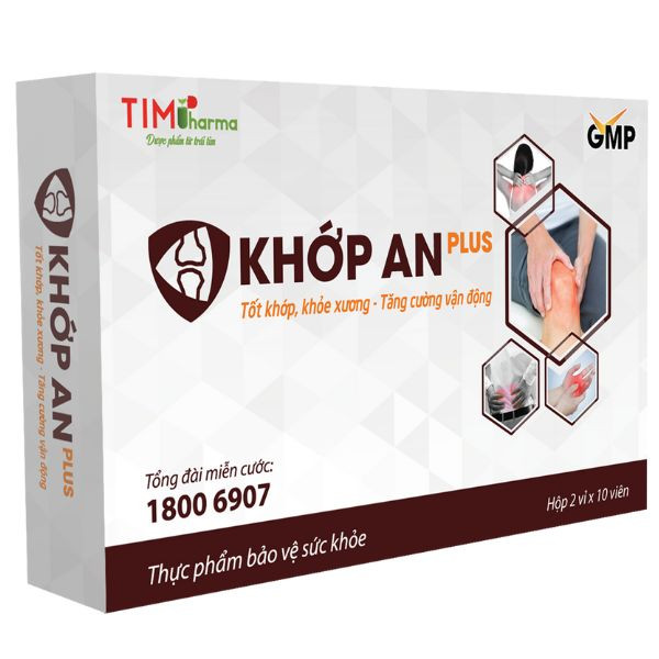 TPBVSK KHỚP AN PLUS – Tốt khớp, khỏe xương – Tăng cường vận động.