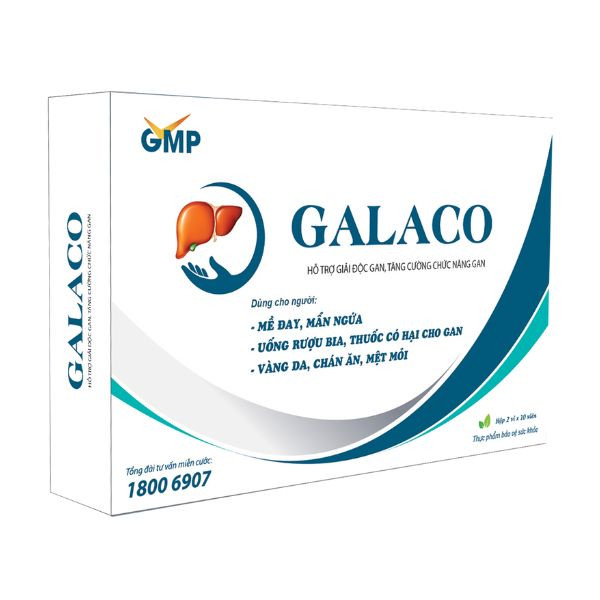 TPBVSK GALACO – Hỗ trợ giải độc gan, tăng cường chức năng gan
