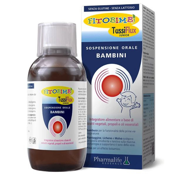 FITOBIMBI TUSSIFLUX JUNIOR – Hỗ trợ giảm ho cảm cho trẻ