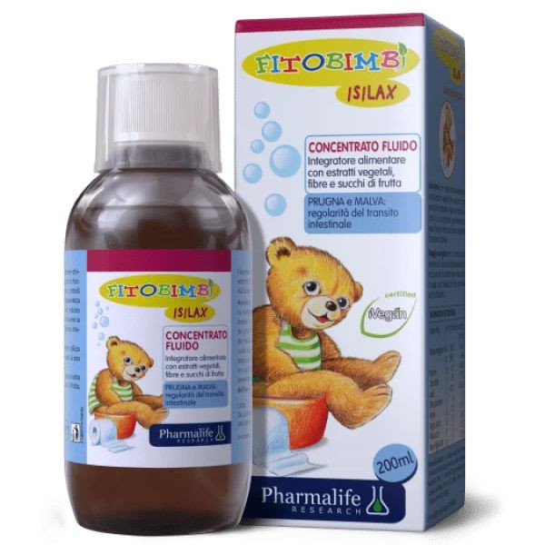 FITOBIMBI ISILAX-Siro hỗ trợ giảm táo bón 6 trong 1 cho trẻ