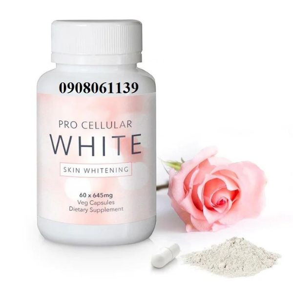 Deep Blue Health Pro Cellular White – Viên uống trắng da thơm cơ thể