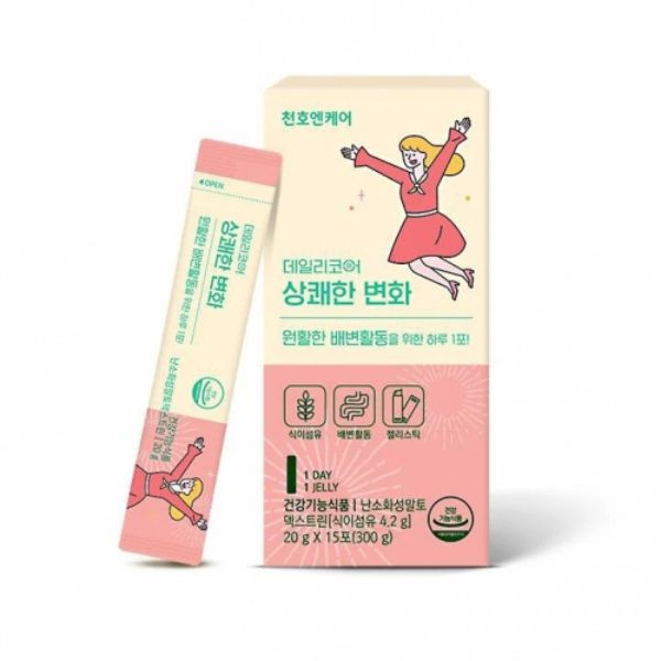Thạch Chất Xơ Chunho Ncare - 1 Hộp 15 Gói