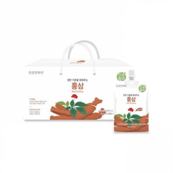 Hồng Sâm Quả Nhân Sâm Chunho Ncare Cho Nam Nữ - 30 Gói