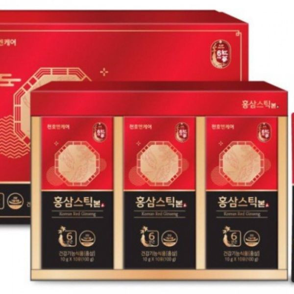 Hồng Sâm Đỏ Chunho Ncare Cô Đặc Thượng Hạng Cho Nam Và Nữ - Hộp 30 Gói