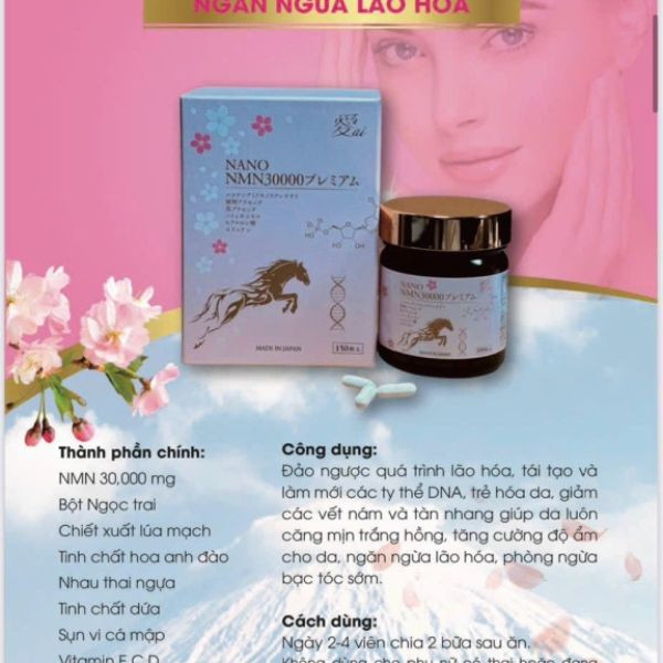 AI NANO NMN 30,000mg (150 Viên )