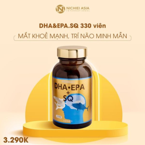 NÃO BỔ KHOẺ MẠNH – MẮT SÁNG TINH ANH CÙNG DẦU CÁ DHA.EPA+SQ 