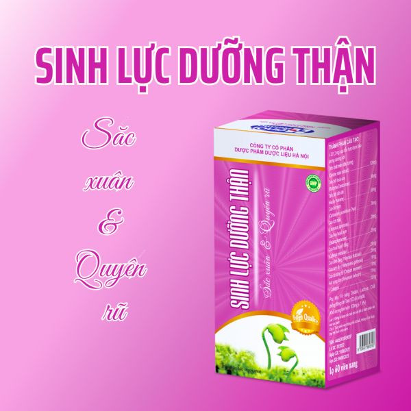 Sinh Lực Dưỡng Thận hỗ trợ cải thiện nội tiết tố nữ