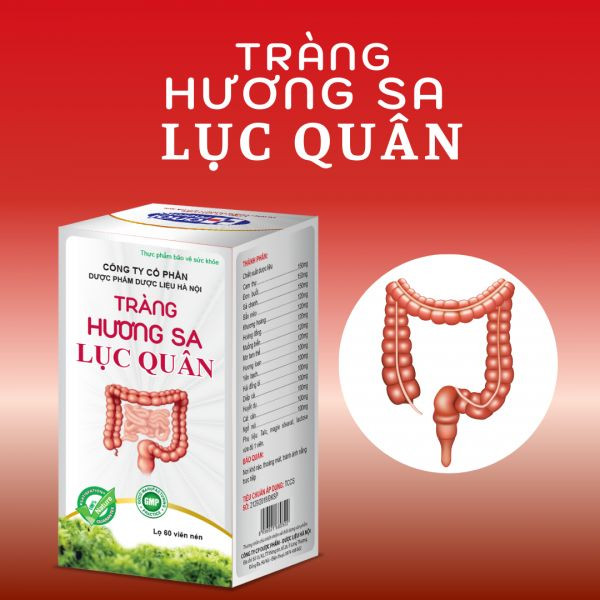 Tràng Hương Sa Lục Quân giảm rối loạn tiêu hoá