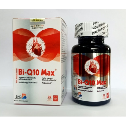 Bi-Q10 Max tăng cường sức khoẻ tim mạch tổng thể