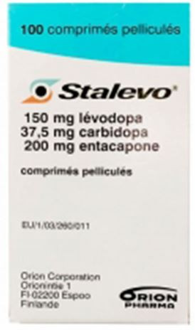 Stalevo 150 mg/37.5mg/200mg 100 viên – Điều trị Parkinson