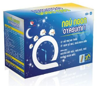 Ngủ Ngon Oyasumi Việt Nhật, giúp an thần, giúp dễ ngủ, giúp ngủ sâu giấc (hộp màu xanh)