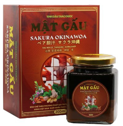 Mật gấu hỗ trợ giảm sưng