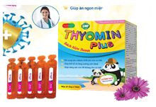 Siro Thyomin Plus - tăng sức đề kháng và bổ sung các Vitamin thiết yếu cho trẻ em