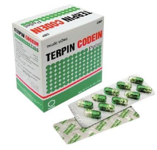 Thuốc ho, long đờm Terpin Codein Pharbaco hộp 10 vỉ x 10 viên nang cứng