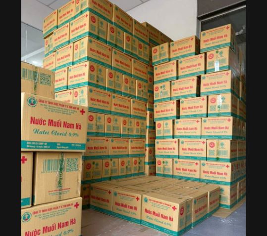 Nước Muối Nam Hà Natri clorid 0,9%