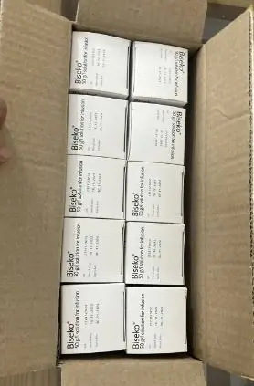Thuốc Biseko 50 g/l chai 50ml để bù thể tích máu bị mất, giảm protein huyết, giảm albumin huyết, và phòng ngừa nhiễm trùng