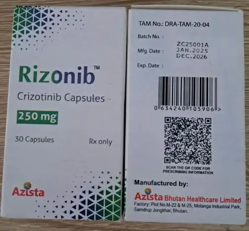 Rizonib 250mg Azista điều trị ung thư