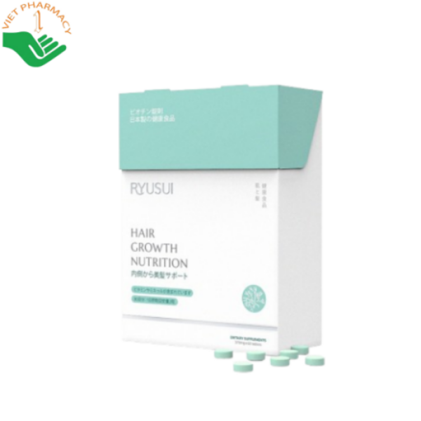 Viên uống mọc tóc Ryusui Hair Growth Nutrition API Pharma  (Hộp 2 vỉ x 10 viên)