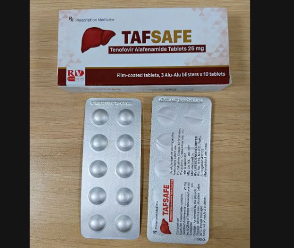 Tafsafe Tenofovir 25mg Atra 30 viên – Thuốc viêm gan B