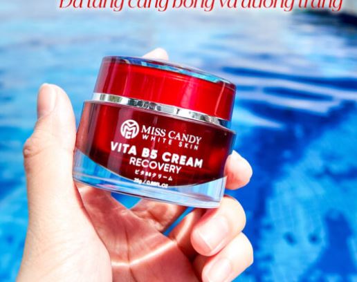 MC - Kem Dưỡng Phục Hồi & Tái Sinh Da Trắng Sáng - Vita B5 Cream Recovery Miss Candy White Skin - 25g