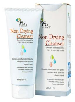 Sữa rửa mặt Fixderma Non Drying Cleanser làm sạch sâu bụi bẩn, dầu nhờn và vi khuẩn (60g)