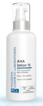Lotion Tẩy Tế Bào Chết, Giúp Da Trắng Sáng Đều Màu FCL AHA Lotion 15 – 100ml