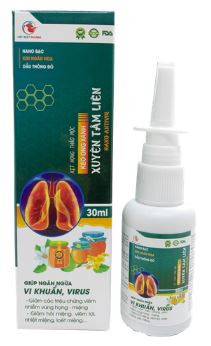 Xịt Họng Xuyên Tâm Liên Việt Nhật giúp kháng khuẩn, hỗ trợ giảm ho, giảm viêm đường hô hấp