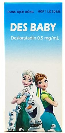 Thuốc Des Baby – giúp điều trị viêm mũi dị ứng