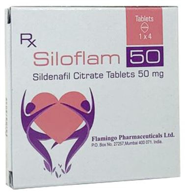 Thuốc Siloflam 50 – điều trị rối loạn cương dương, yếu sinh lý