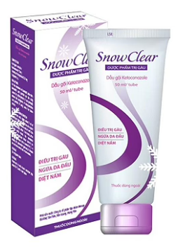 Hỗn dịch Snowclear Merap điều trị gàu, ngứa da đầu, diệt nấm (50ml)