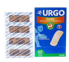 Băng Cá Nhân Vải Độ Dính Cao Urgo Durable (H/102m)