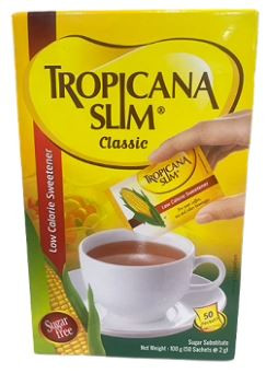 Đường bắp ăn kiêng Tropicana Slim Classic cho người tiểu đường (50 gói x 2g)