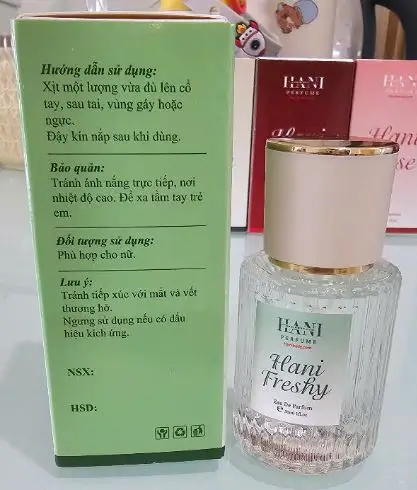 Nước hoa HANI FRESHY dạng xịt