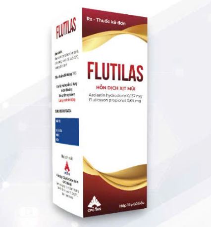 Flutilas - Điều trị viêm mũi dị ứng phối hợp corticoid và kháng histamin
