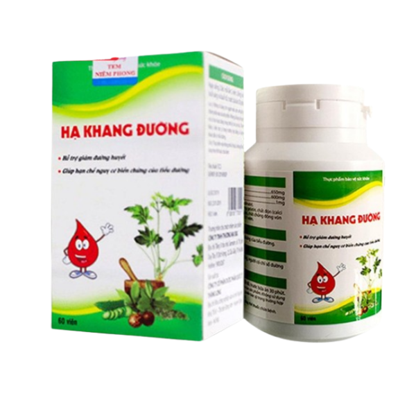 Hạ Khang Đường hỗ trợ làm giảm đường huyết