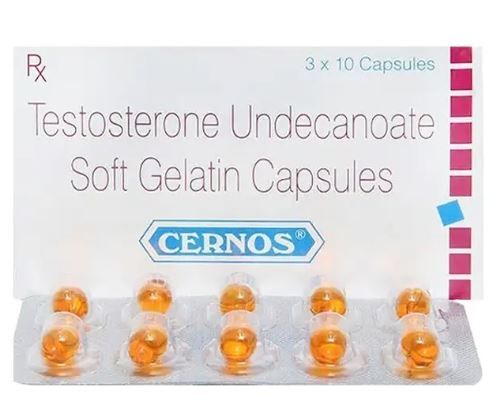 Thuốc estosterone 40mg Cernos điều trị tình trạng thiểu năng sinh dục nam giới