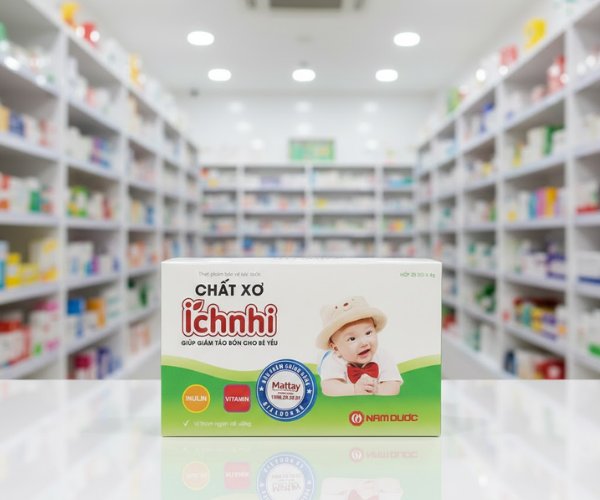 Chất xơ tự nhiên Ích Nhi giúp bé yêu chống lại táo bón 