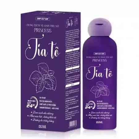 Dung Dịch Vệ Sinh Phụ Nữ Princes Tía Tô Bidophar (c/135ml)