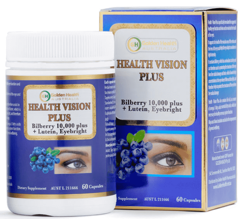 GH Health Vison Plus - Viên Uống Bổ Mắt - 10.000mg - 60caps