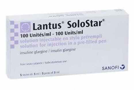 Bút Lantus Solostar 100iu/Ml Sanofi (H/5c/3ml)