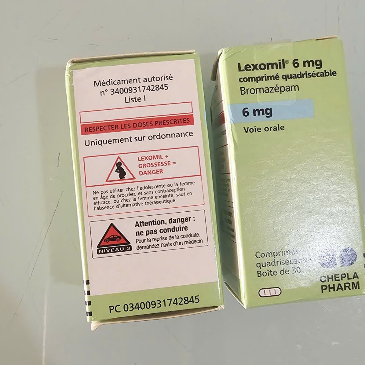 Thuốc Lexomil Bromazepam 6mg điều trị các biểu hiện do lo âu và căng thẳng thần kinh