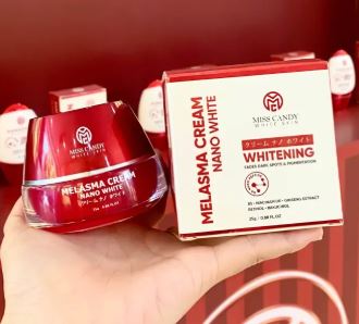 MC Melasma Cream Nano White - Kem Nám Sâm Nhung Hoàng Kim Cao Cấp Miss Candy White Skin - 25g