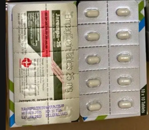 Thuốc Jarempla-25 (Empagliflozin 25mg) điều trị tiểu đường tuýp 2