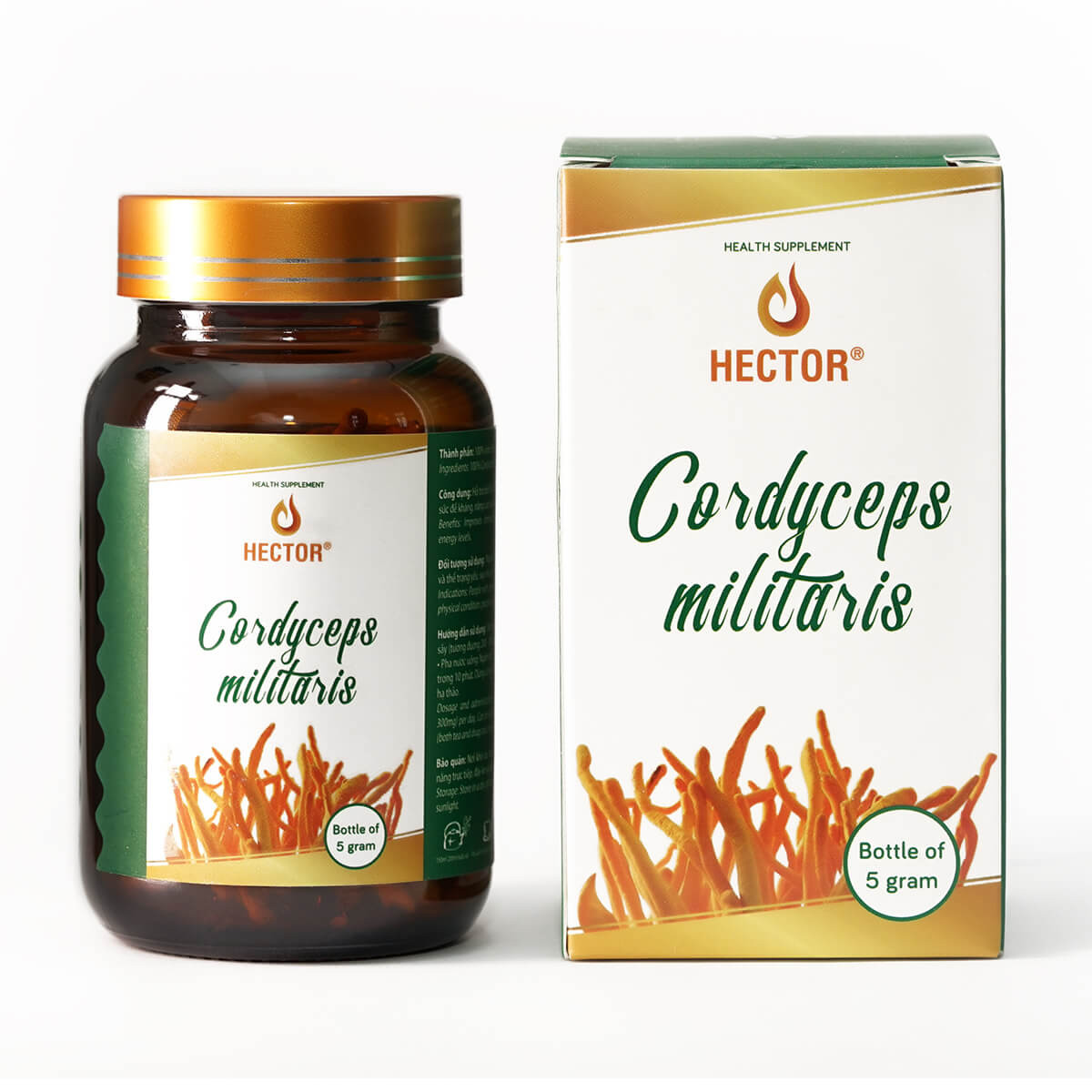 Đông trùng hạ thảo hector sấy thăng hoa