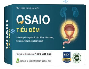 OSAIO TIỂU ĐÊM ANVY 3 VỈ X 10 VIÊN – VIÊN UỐNG BỔ THẬN GIẢM TIỂU ĐÊM