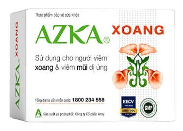 AZKA XOANG ANVY 3 VỈ X 10 VIÊN – VIÊN UỐNG HỖ TRỢ CẢI THIỆN VIÊM XOANG