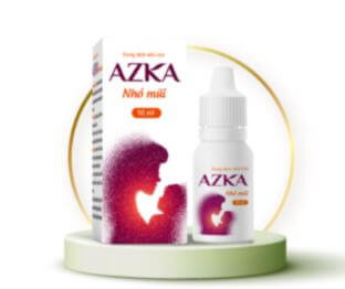 Azka nhỏ mũi – Làm sạch, giảm tắc nghẽn mũi