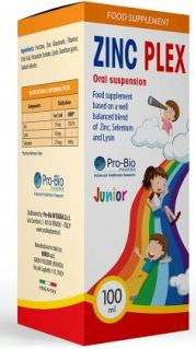 Siro kẽm Zinc Plex 100ml – Tăng đề kháng, kích thích ăn ngon