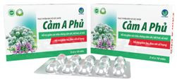 Cảm A Phủ - Hỗ trợ giảm triệu chứng cảm sốt, hắt hơi, sổ mũi, Giảm ho khan, ho có đờm, Đau rát cổ họng (hộp 30 viên)